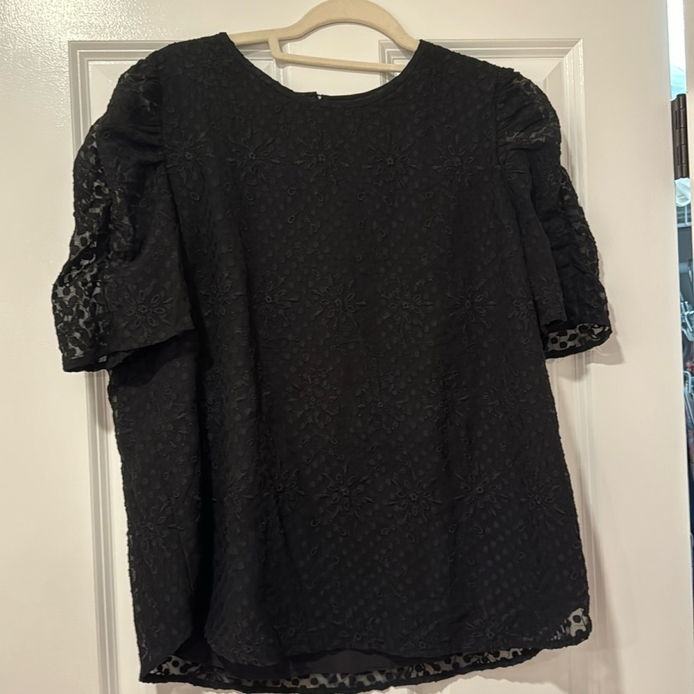 Black Loft blouse
